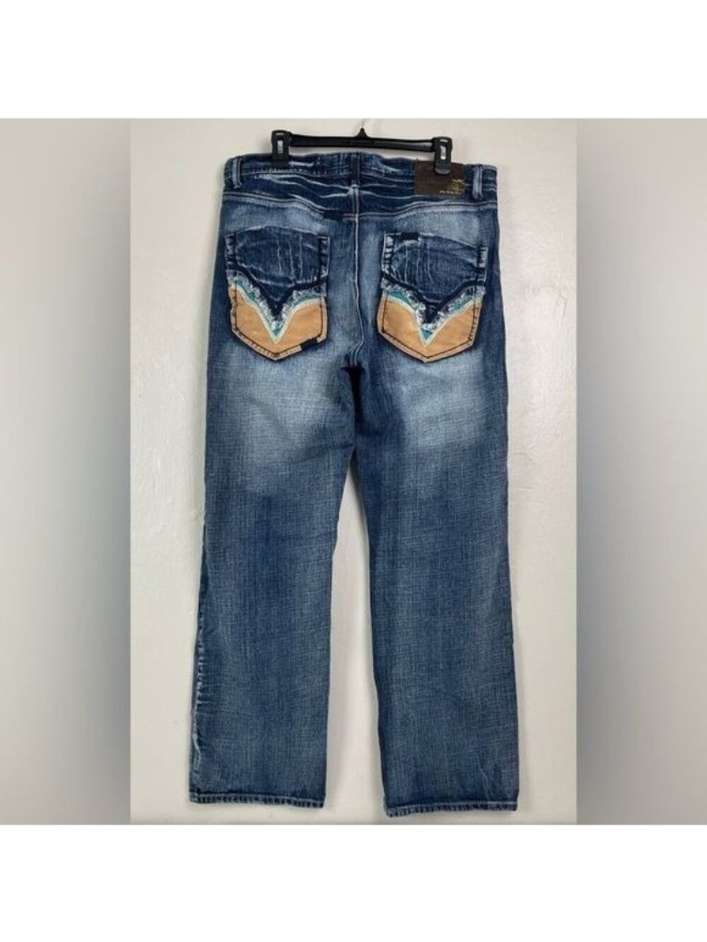 Akademiks Wide Leg Jeans actual 36x33 (sz tag 38) skater streetwear y2k